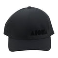 DARK GREY FLEXFIT Black Aloha Shapes Logo