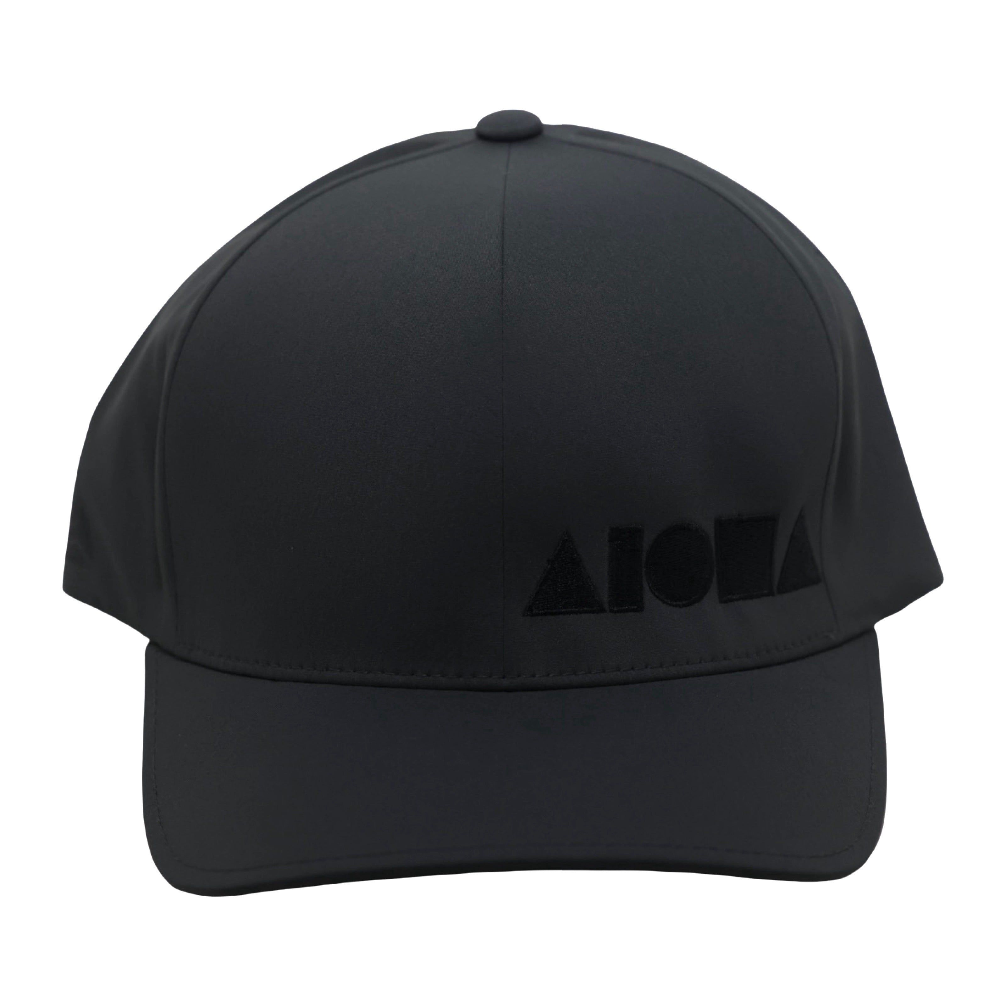 DARK GREY FLEXFIT Black Aloha Shapes Logo
