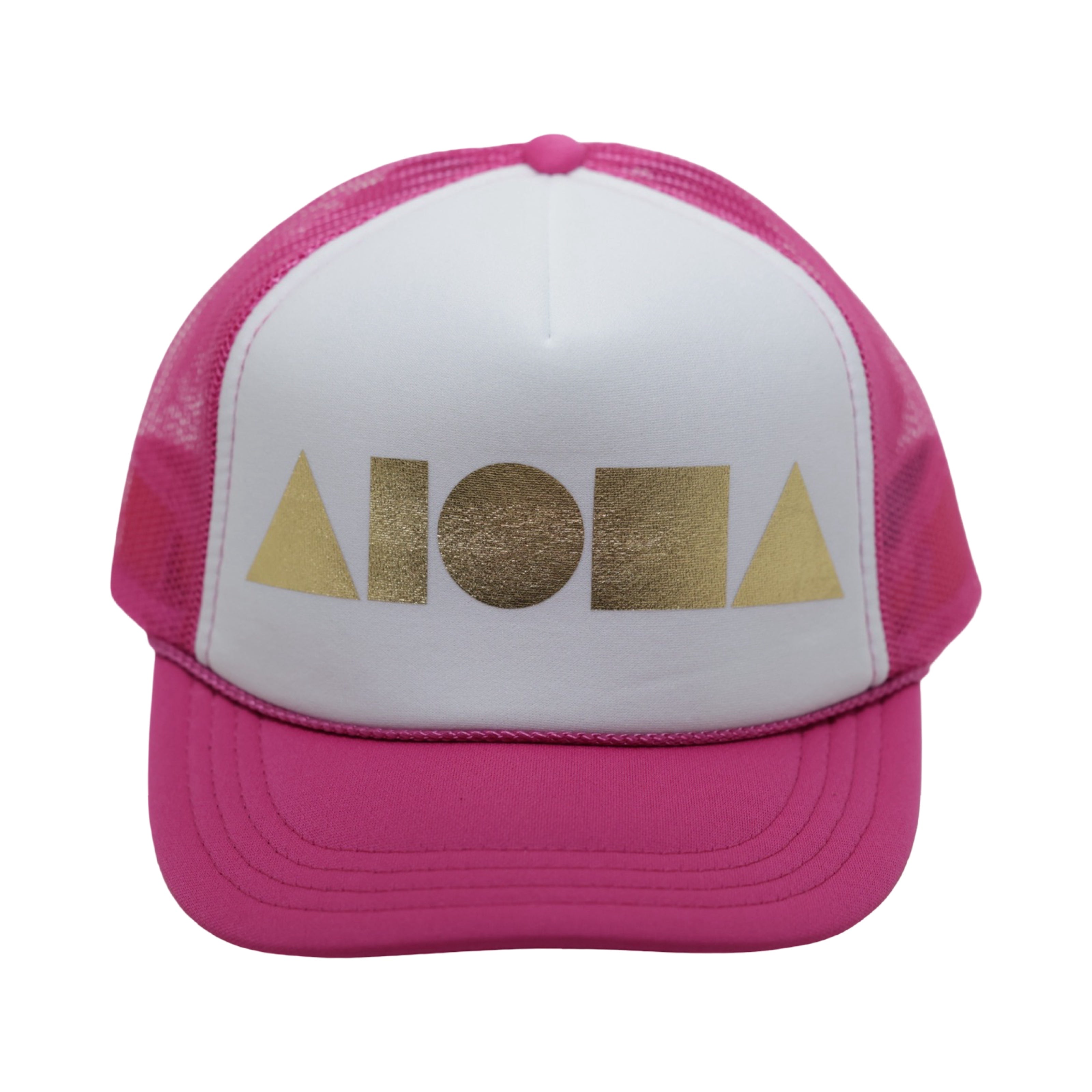 PINK/WHITE/GOLD Youth Trucker