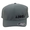 DARK GREY FLEXFIT Black Aloha Shapes Logo