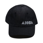 BLACK DENIM Adult Curved Bill Baseball Cap