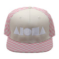PINK CHECK Adult Snapback