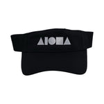 BLACK Aloha Shapes Visor