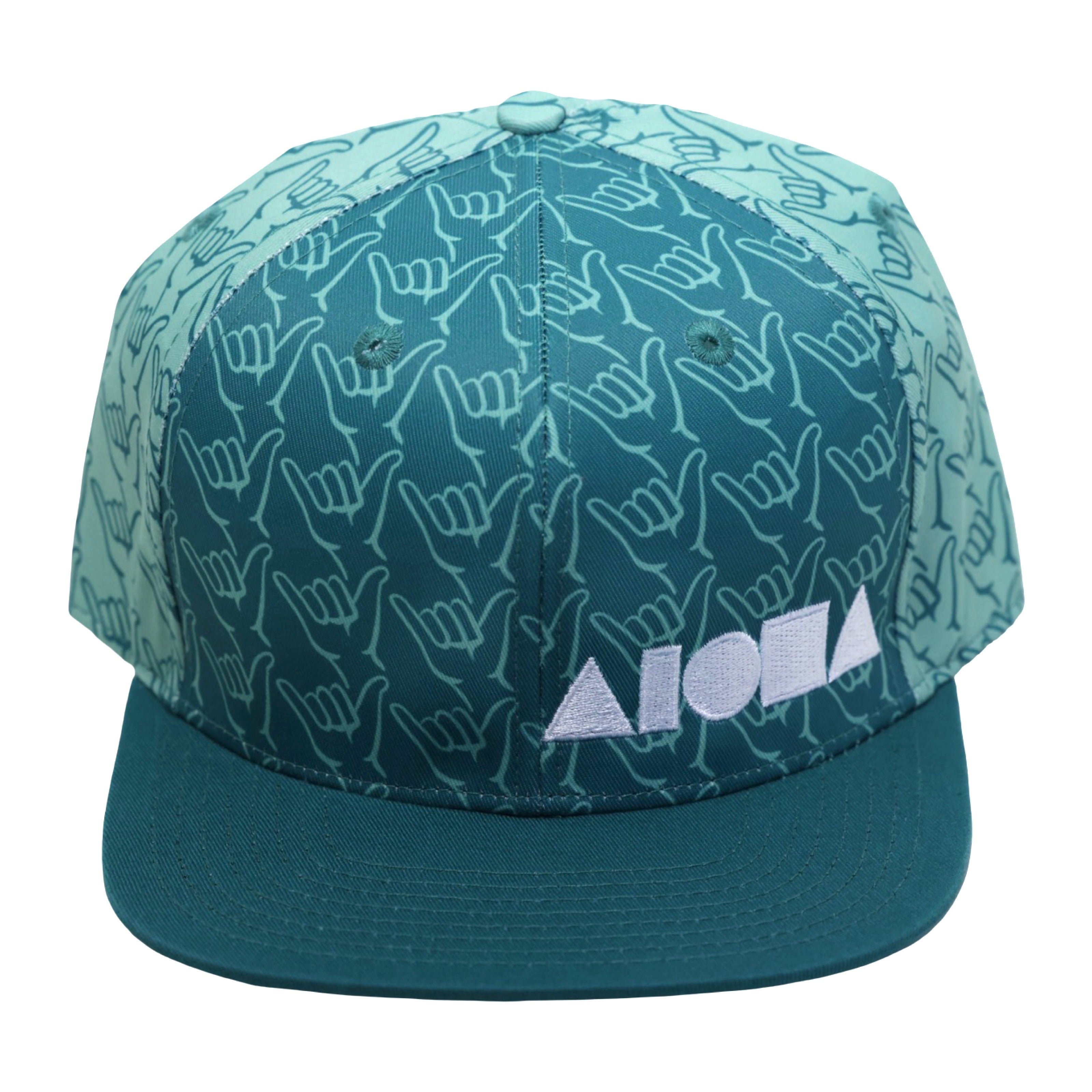 SHAKA TEAL Adult Snapback