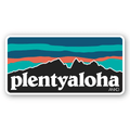 PLENTY ALOHA ANXD Sticker