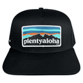 PLENTY ALOHA ANXD Black Adult Snapback