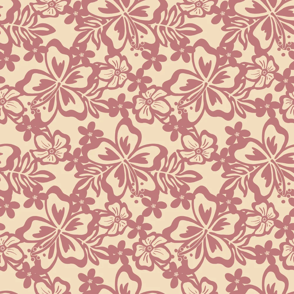 ALOHA BLUSH La'ikū Hawai'i Pareo