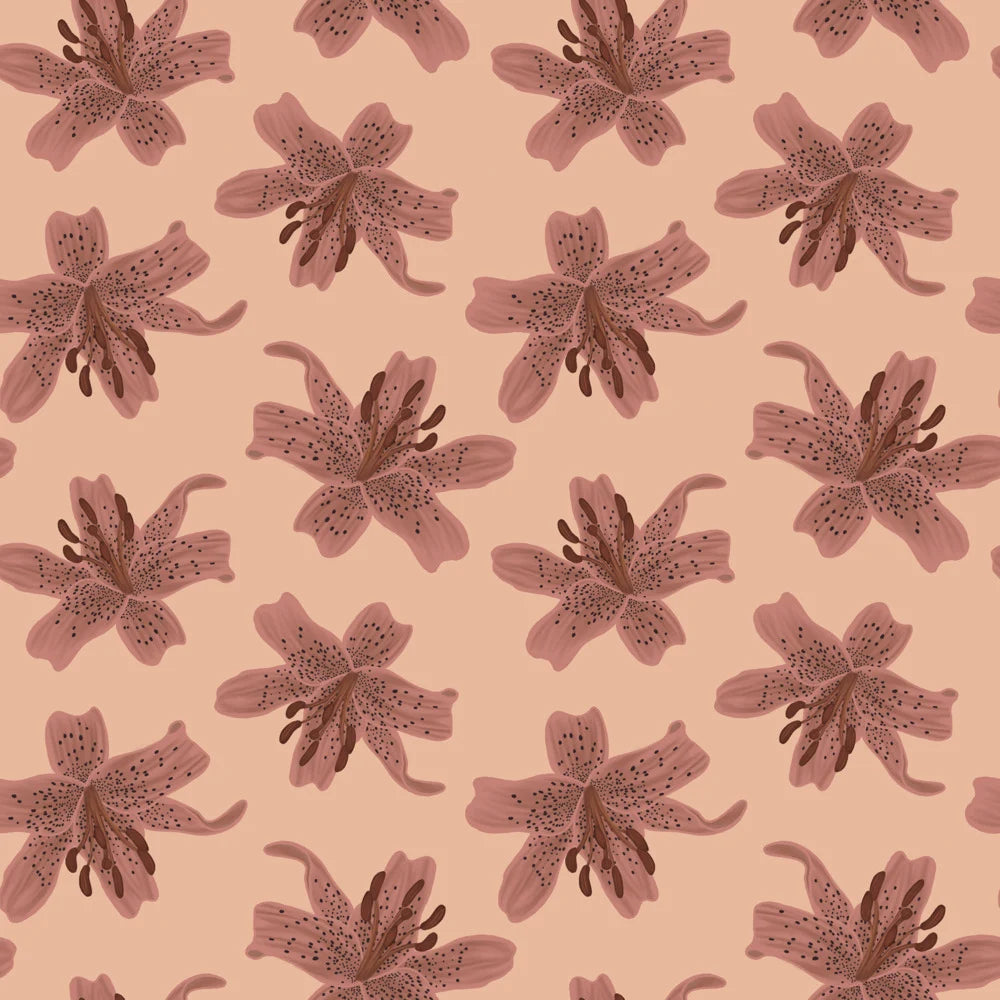 IVORY LILIES La'ikū Hawai'i Pareo