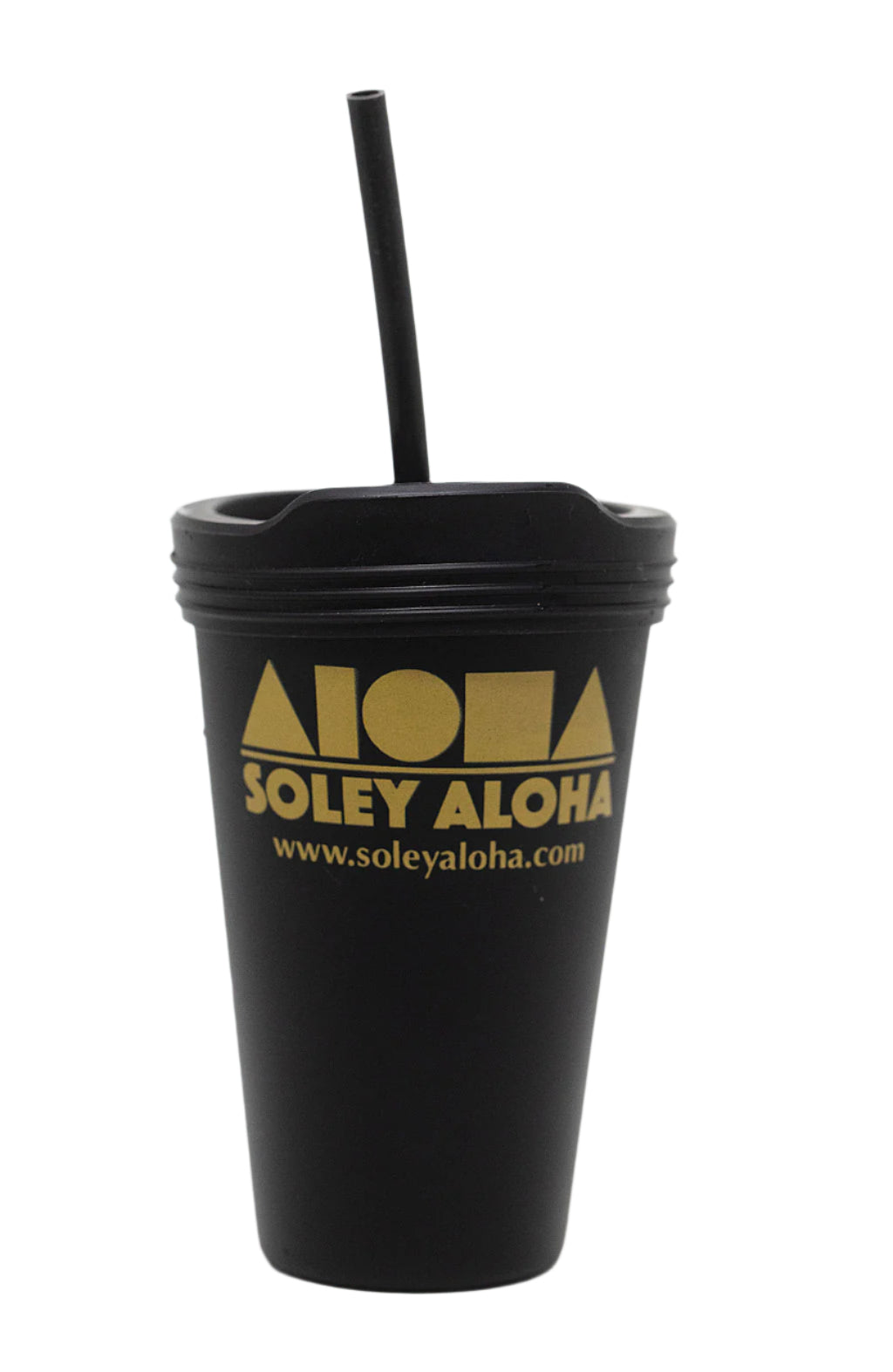 Aloha Shapes Silicone Pint Glasses (w/ Lid & Straw)