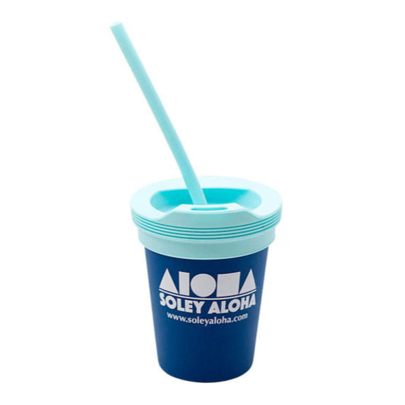 Aloha Shapes Silicone Kids Tumbler