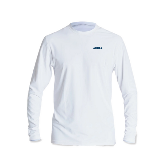 HYBRID White Unisex UPF Long Sleeve