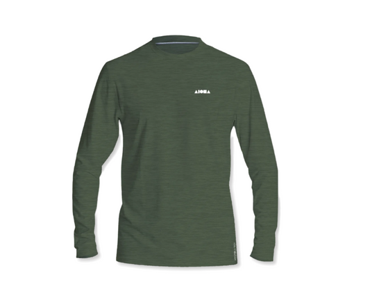 SESSIONS Olive Unisex Hydro UV Tech L/S