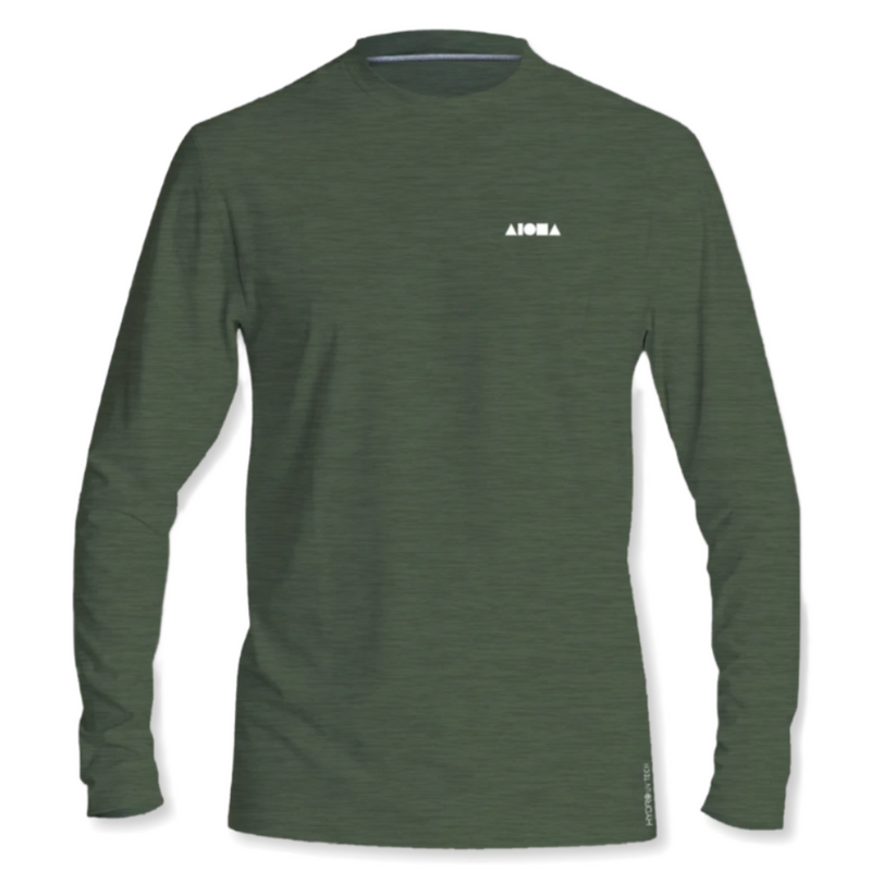 SESSIONS Olive Unisex Hydro UV Tech Long Sleeve