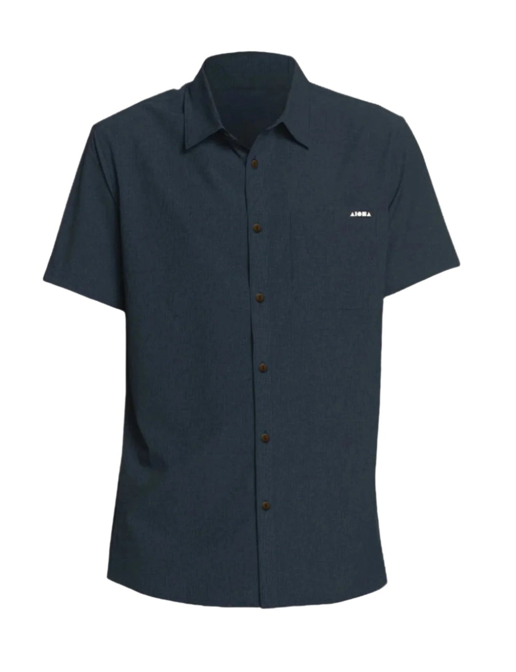 HORIZON Short Sleeve NAVY Aloha Shirt