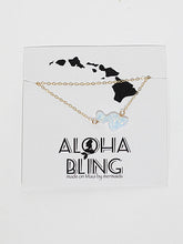 Aloha Bling "White Opal Maui" Necklace