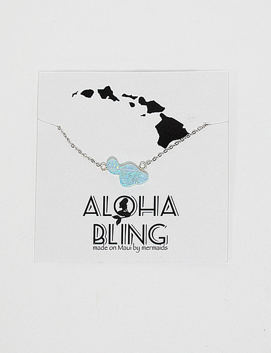 Aloha Bling "Green Opal Maui" Necklace