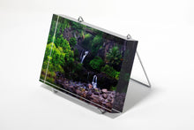 Stu Soley fine art acrylic photo block of Seven Sacred Pools in Maui Hawaii