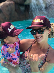 MAROON/GOLD Adult Trucker