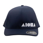 NAVY FLEXFIT White Aloha Shapes Logo