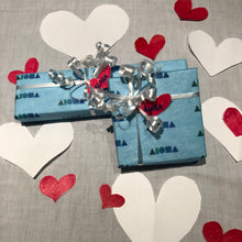 Custom Soley Aloha giftwrap with Valentines theme