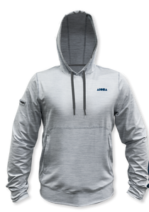 HELM Light Grey Unisex Performance Hoodie