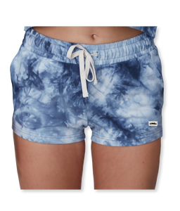KAYLA Navy Cotton Shorts