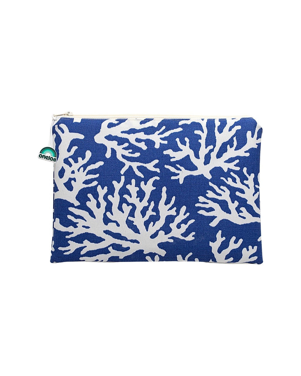Oneloa Dark Blue Coral Clutch Size Wet/Dry Bag