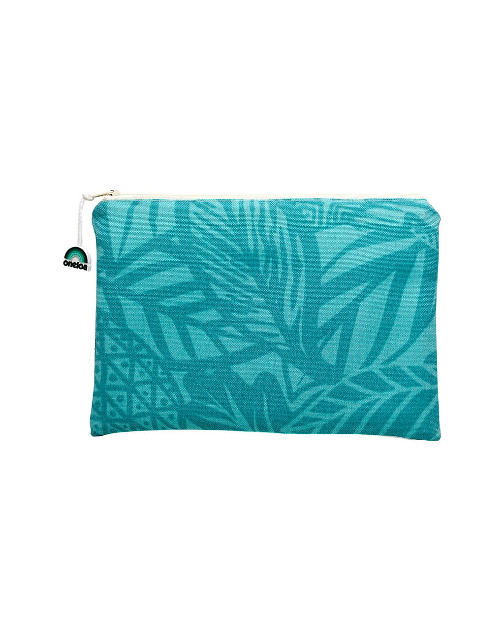 Oneloa Turquoise Tribal Leaf Clutch Size Wet/Dry Bag