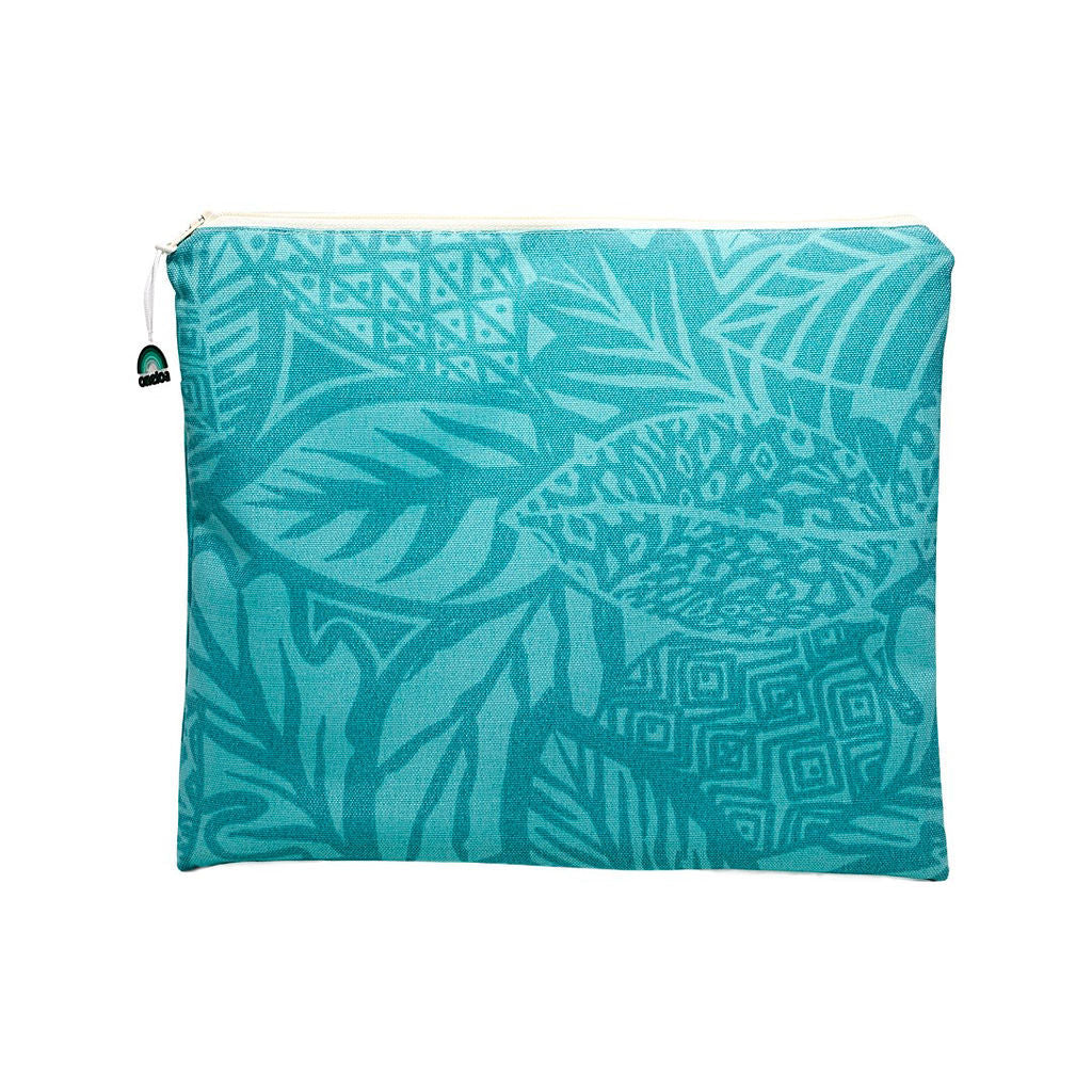 Oneloa TURQUOISE TRIBAL LEAF Wet/Dry Bag
