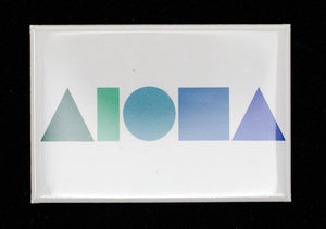 Aloha Shapes Magnets