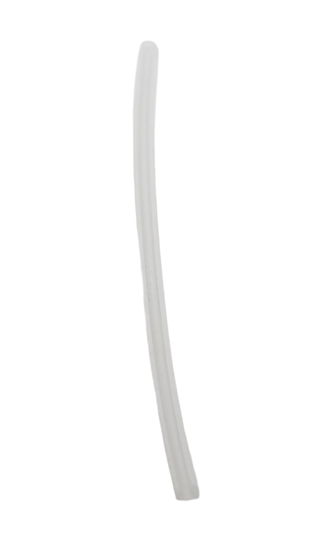 White clear silicone bendy straw