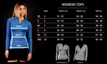 womens top size chart