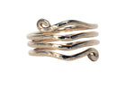 Wave ring 14 karat gold fill