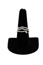 Sterling silver Wave Ring