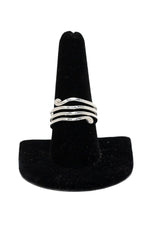 Sterling silver Wave Ring