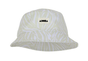 GOLDIE Natural Stripes Bucket Hat