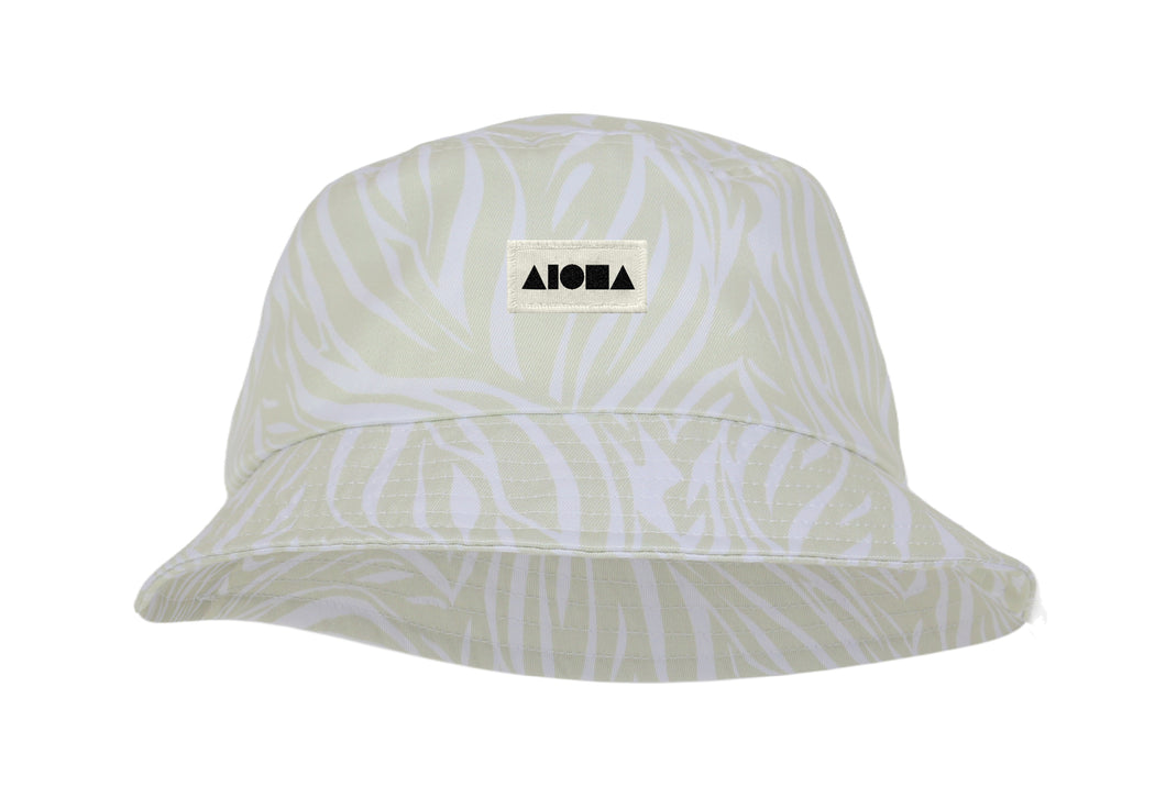 GOLDIE Natural Stripes Bucket Hat
